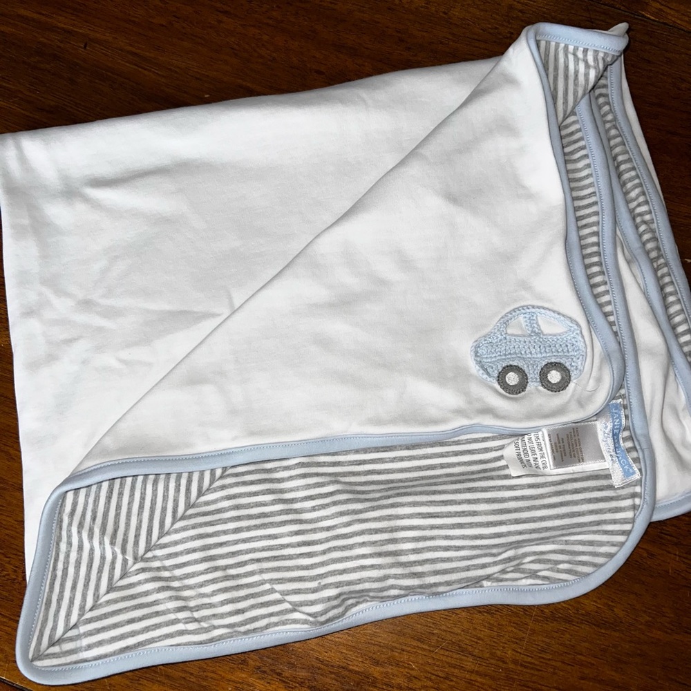 Janie and Jack Reversible Baby Blanket
